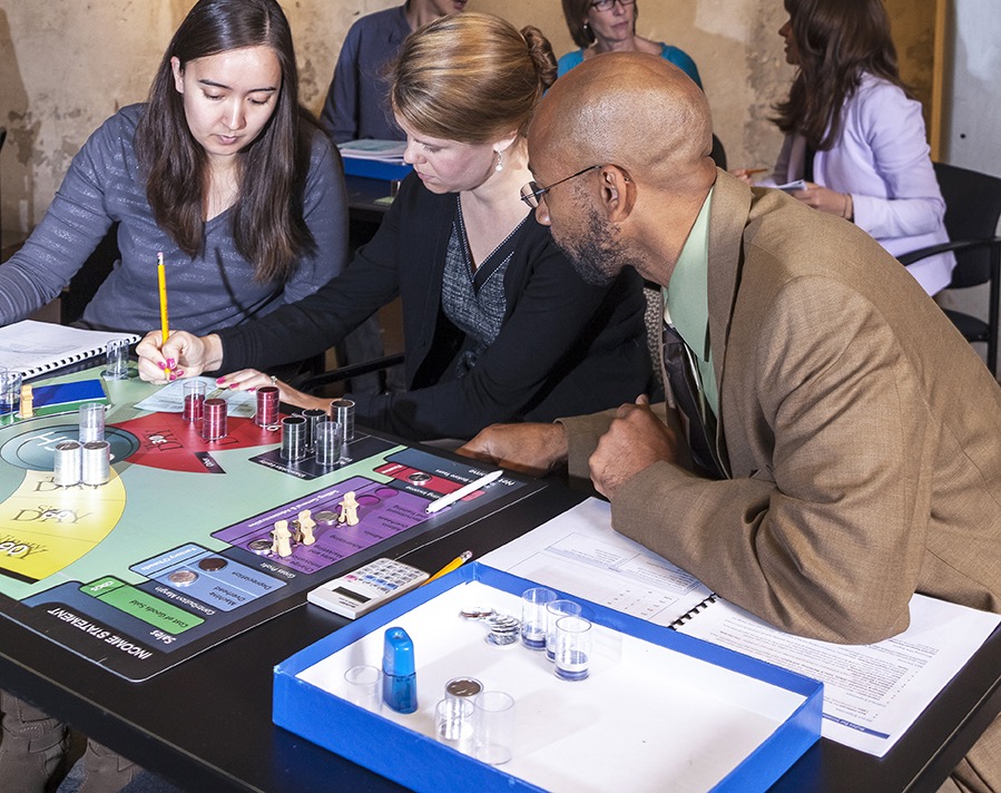 Business simulation game